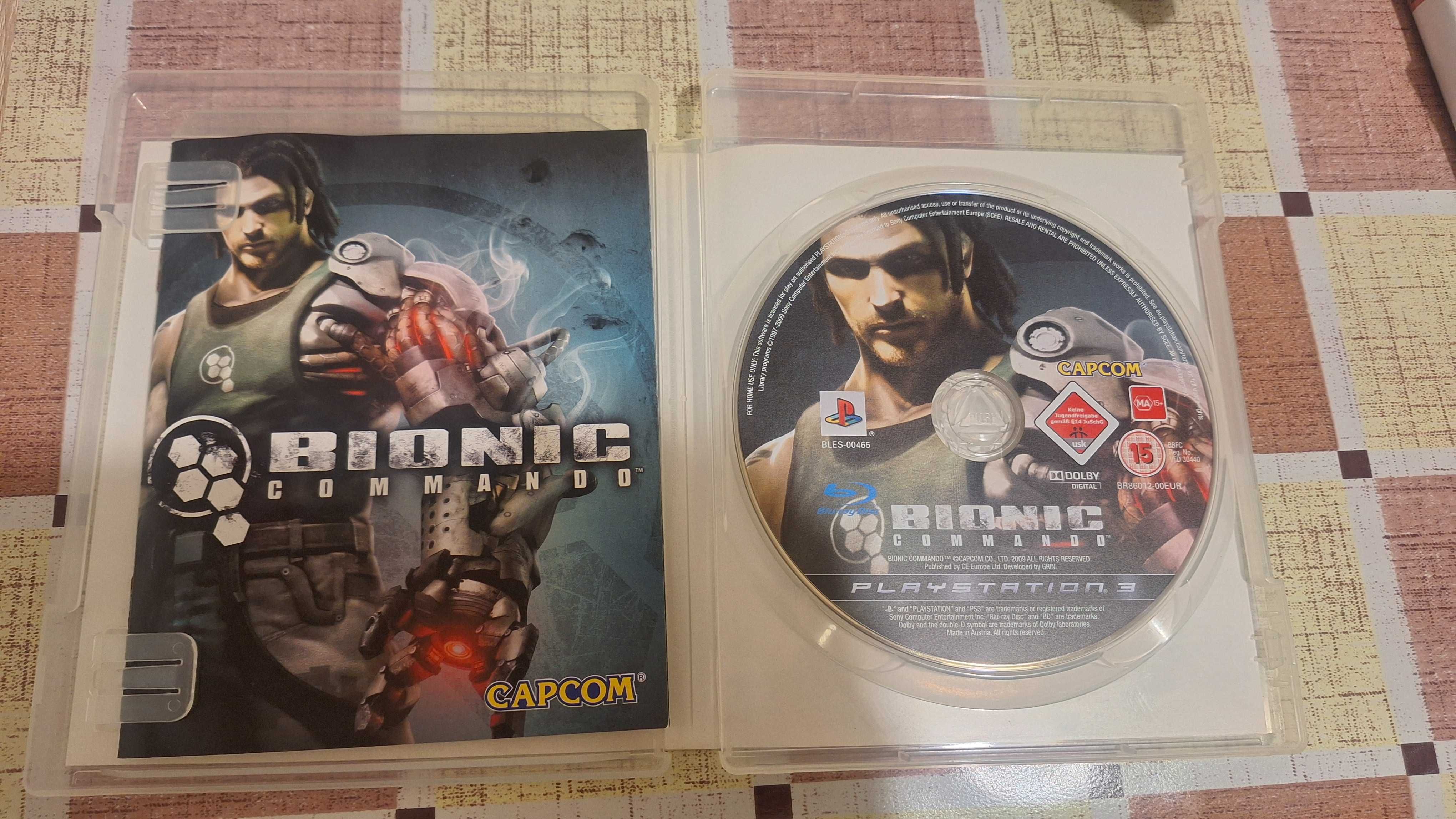 Игровой диск для Playstation 3 bionic commando