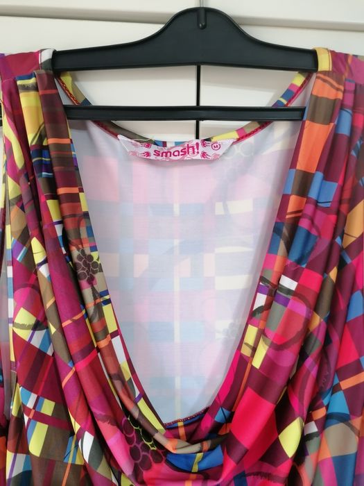 Vestido multicolorido Smash