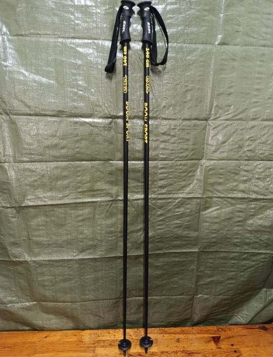 Kijki kije narciarskie karbonowe Exel boom sport 140 cm