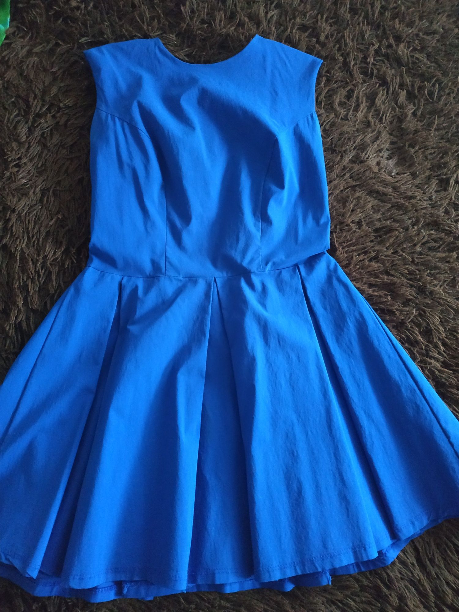 Плаття синього кольору