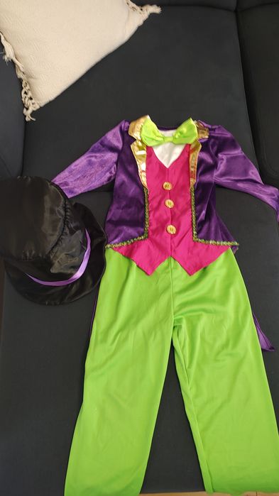 Strój karnawałowy Fabryka czekolady Willy Wonka 116-122