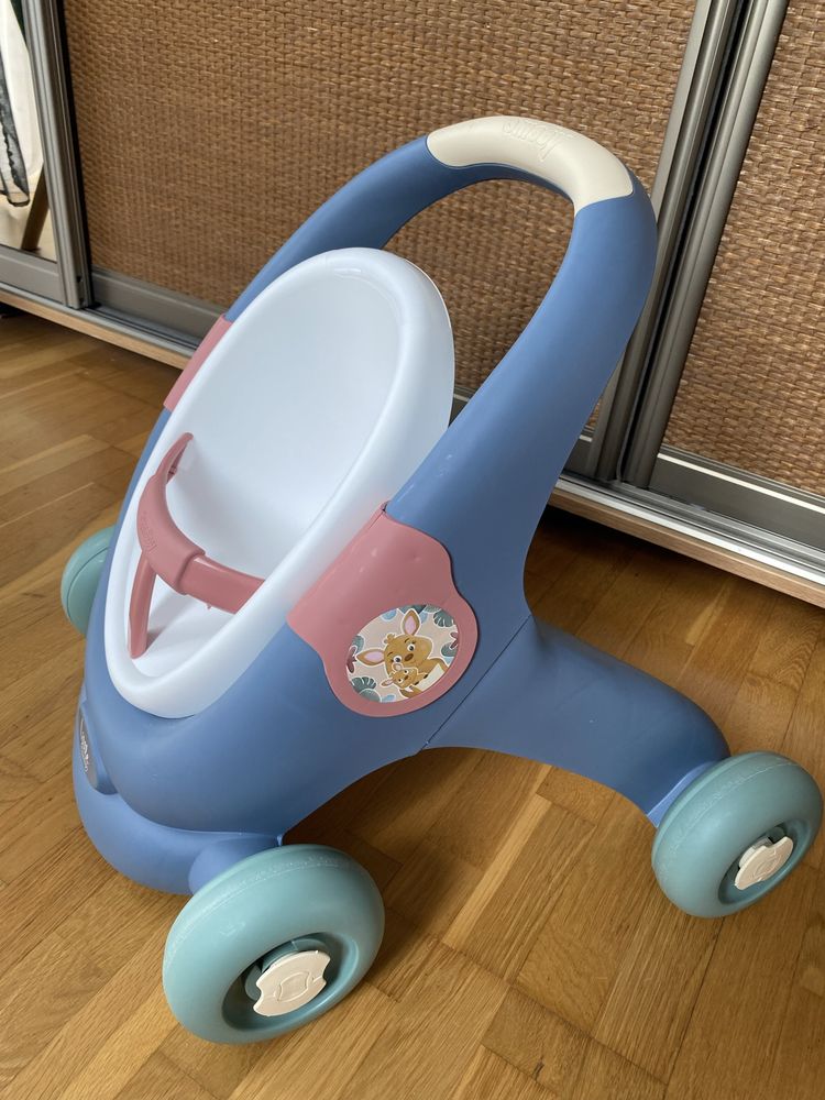 Chodzik | Wózek | Pchacz dla lalki 3w1 – Smoby