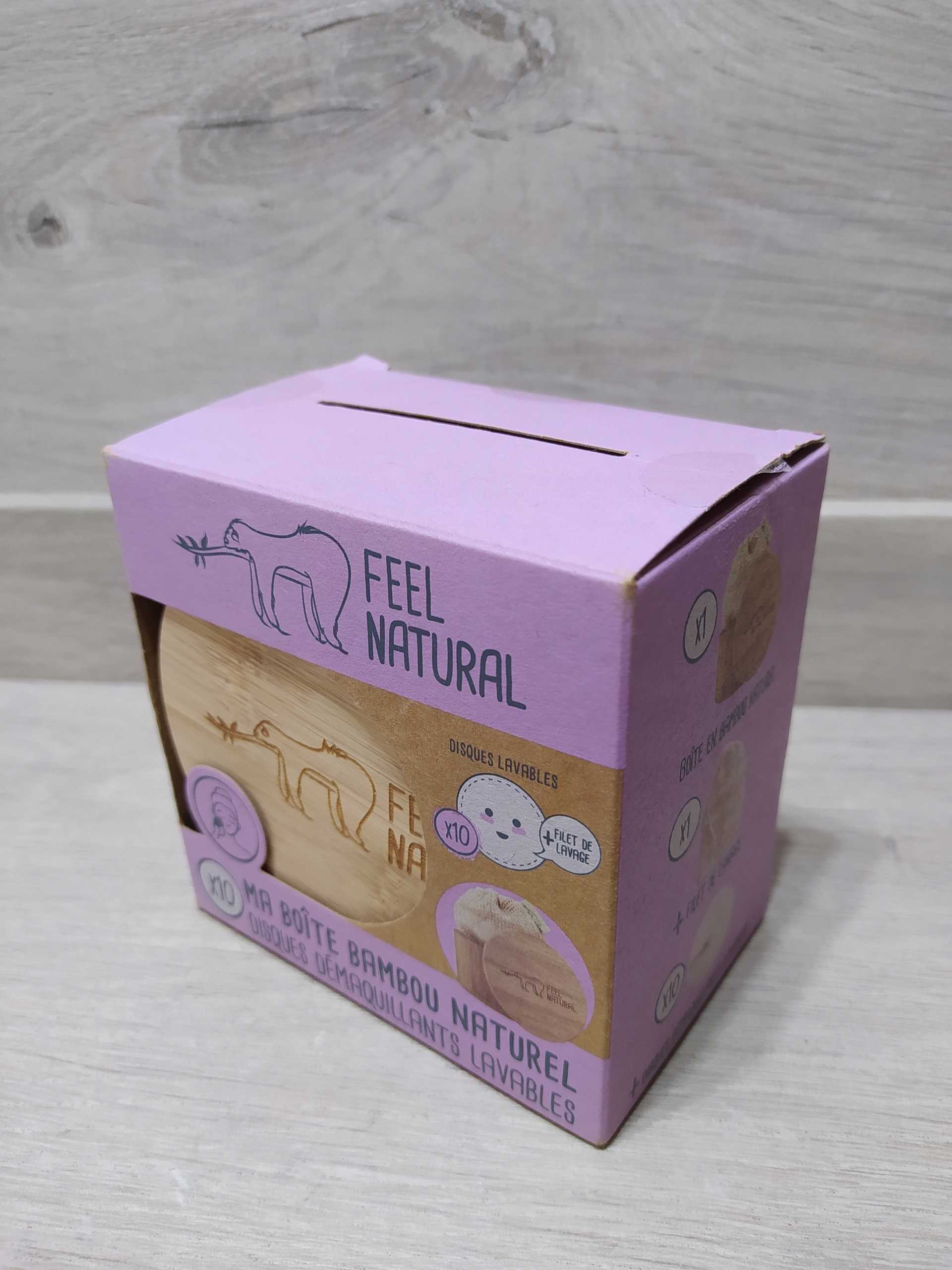 Feel Natural 10 płatków wielorazowe w pojemniku OUTLET