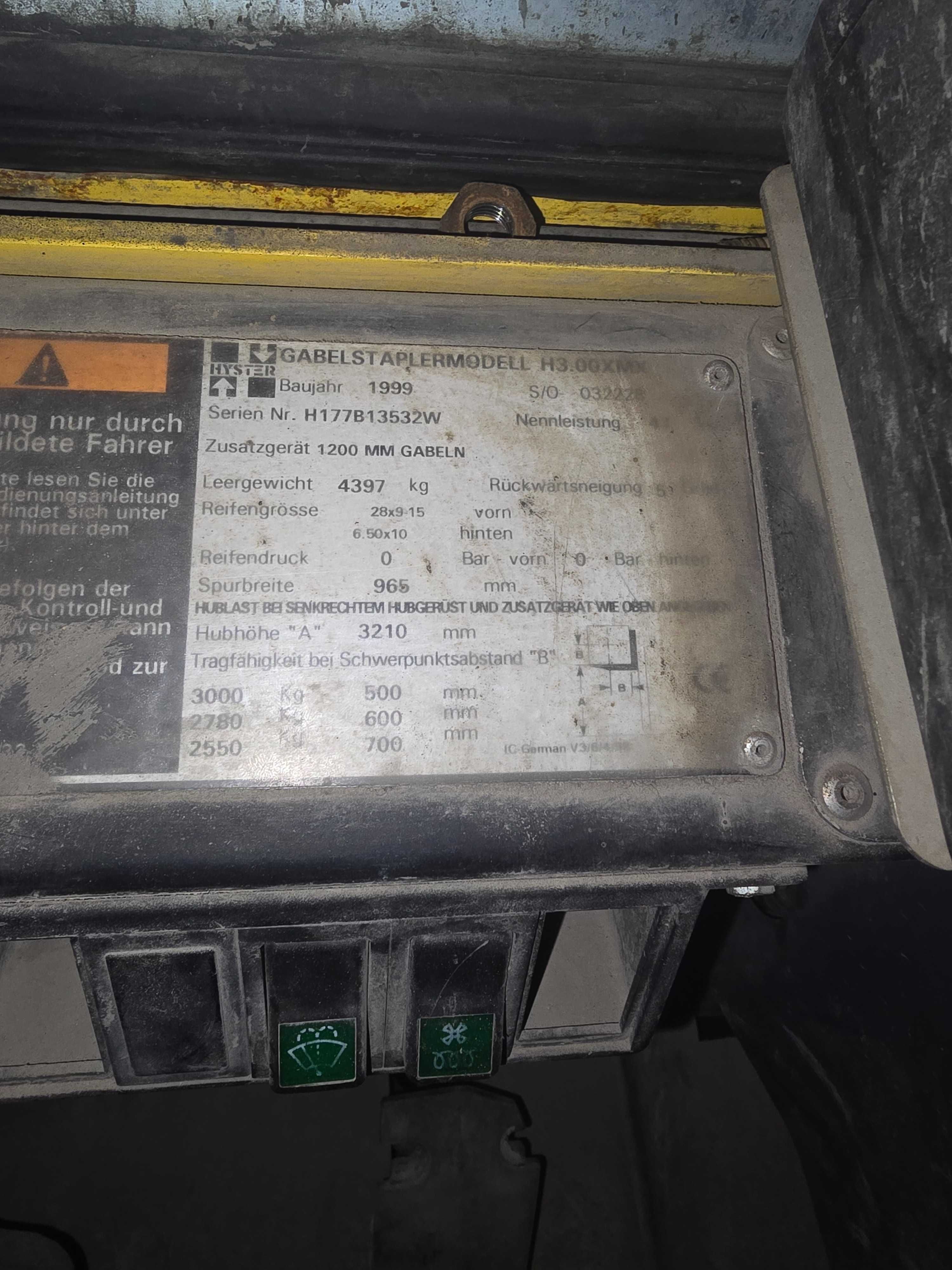 Sprzedam  wózek widłowy firmy Hyster