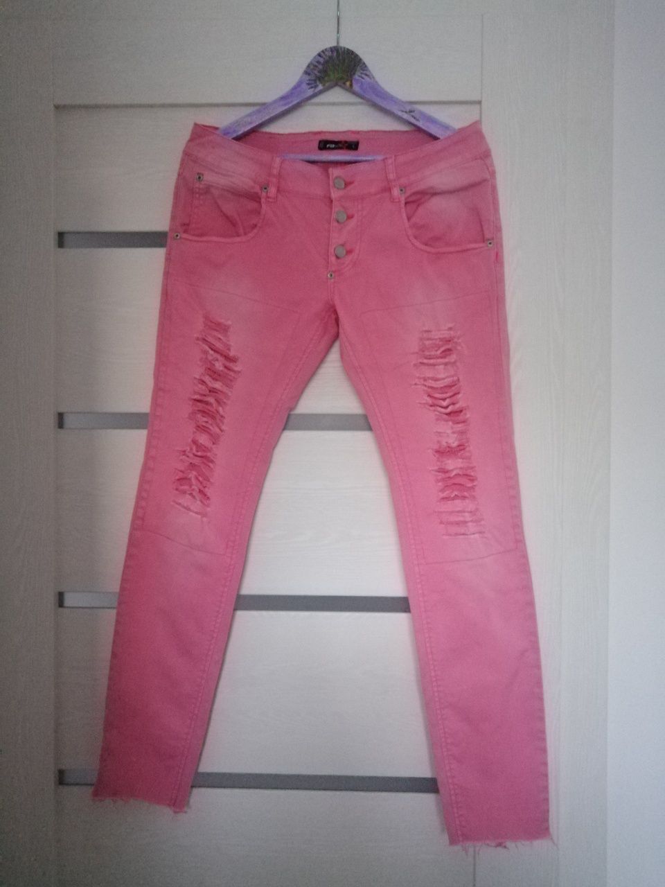Spodnie damskie jeansy FBsister L
