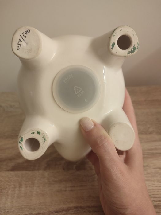 Ursa Mealheiro em cerâmica