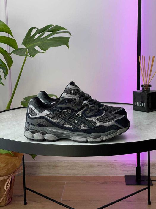 Asics Gel-NYC Graphite Grey Black, асікс гель нюк чорні, gel nyc black