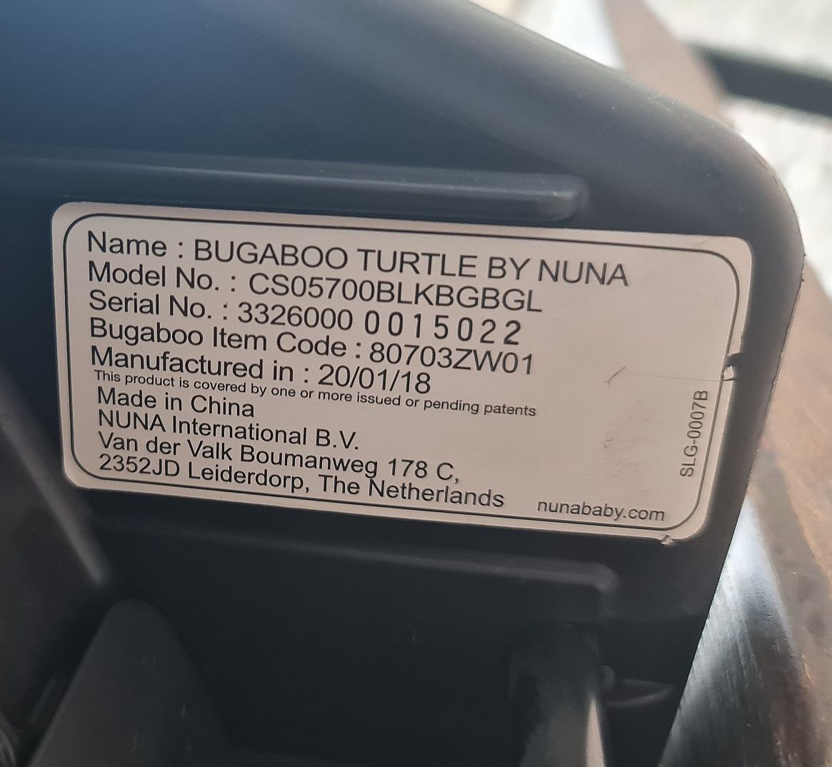 Автолюлька, автокресло Bugaboo Turtle by Nuna 40-85см ~13кг