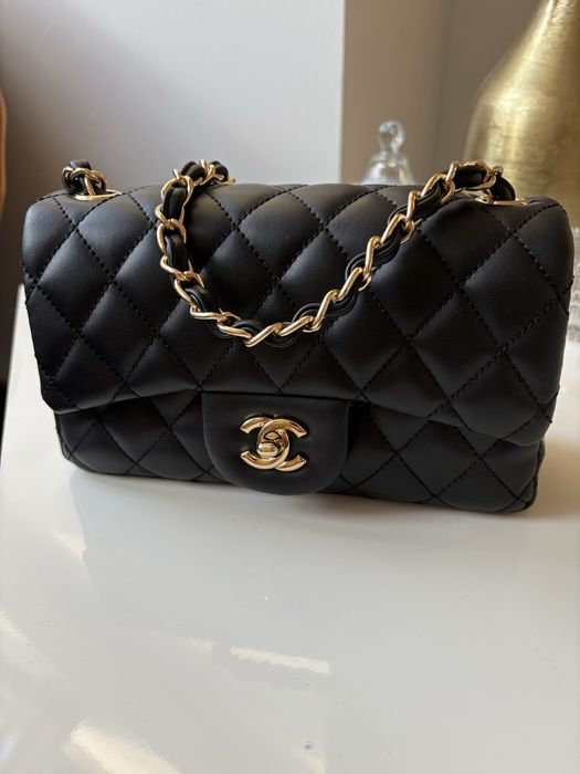Torebka na ramię czarna Chanel