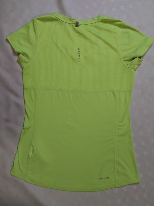 Neonowa damska koszulka treningowa Nike Running XS