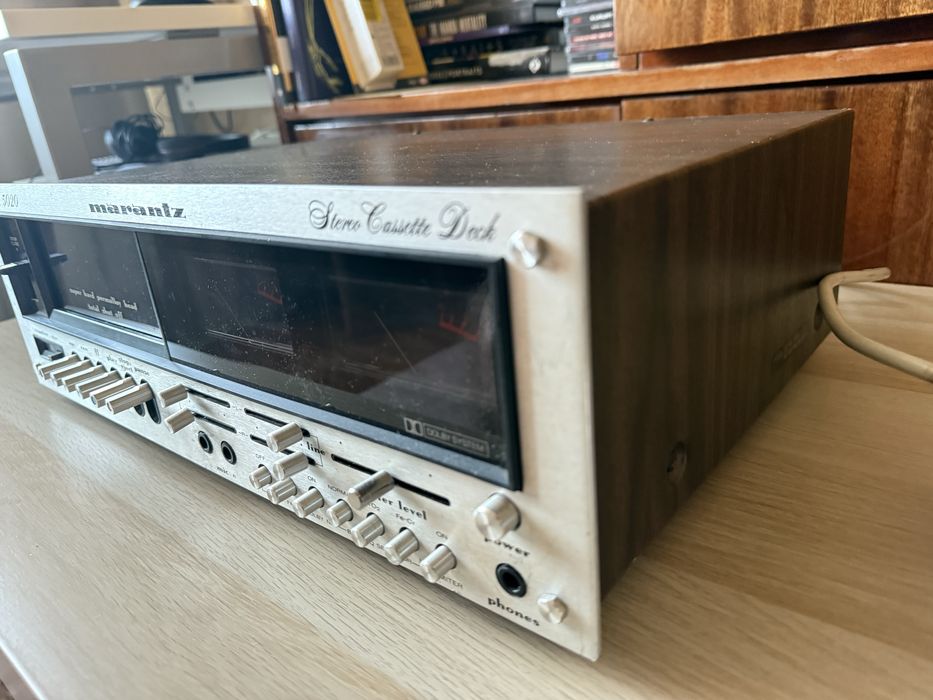Касетна дека Marantz 5020 вінтаж 1976 рік