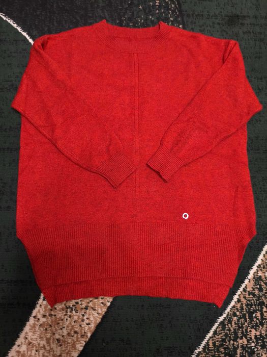 Sweter damski rozmiar XL ceglany