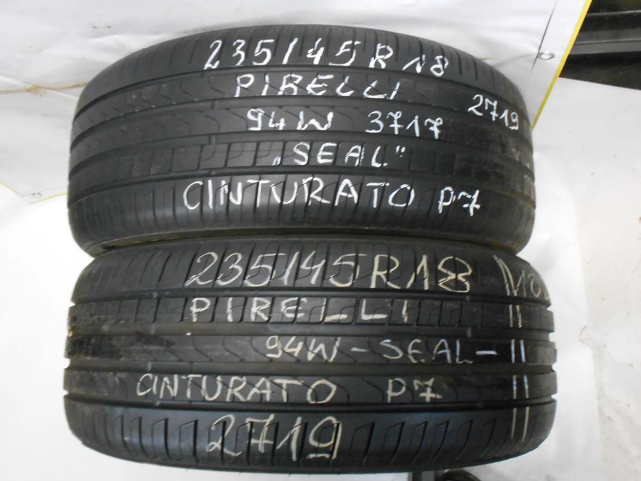 OPONY 235/45R18 PIRELLI CINTURATO P7 SEAL DOT 2719 / 3717 7.9MM