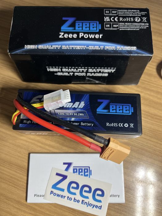 LiPo аккумулятор Zeee 6500mAh 14.8V 120C — МОЩНЕЙШИЙ 4S ДЛЯ RC