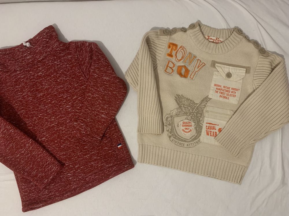 GAP bluza zestaw sweter polar