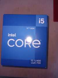 Cpu intel i5 12400 com cooler novo