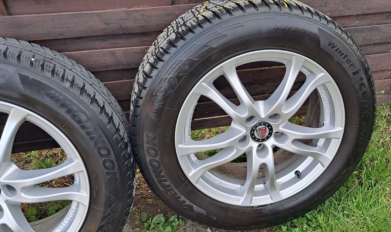Felgi aluminiowe Platin 17" opony Kia Sportage Hyundai Tucson IX35