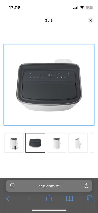 Ar condicionado portátil AEG 6000 Confort