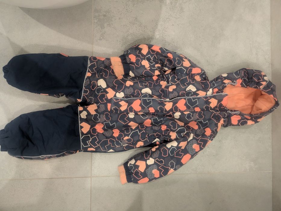 Kombinezon zimowy dziewczęcy roz.92 5.10.15