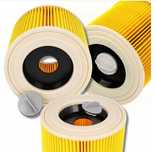 3x Filtr do Odkurzacza Karcher WD3 Filtr 3SZT WD 3 MV3 WD2 SE4001 KWD3