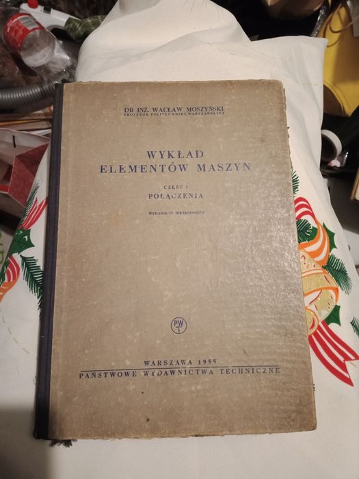 Wacław Moszyński Wykład elementów maszyn