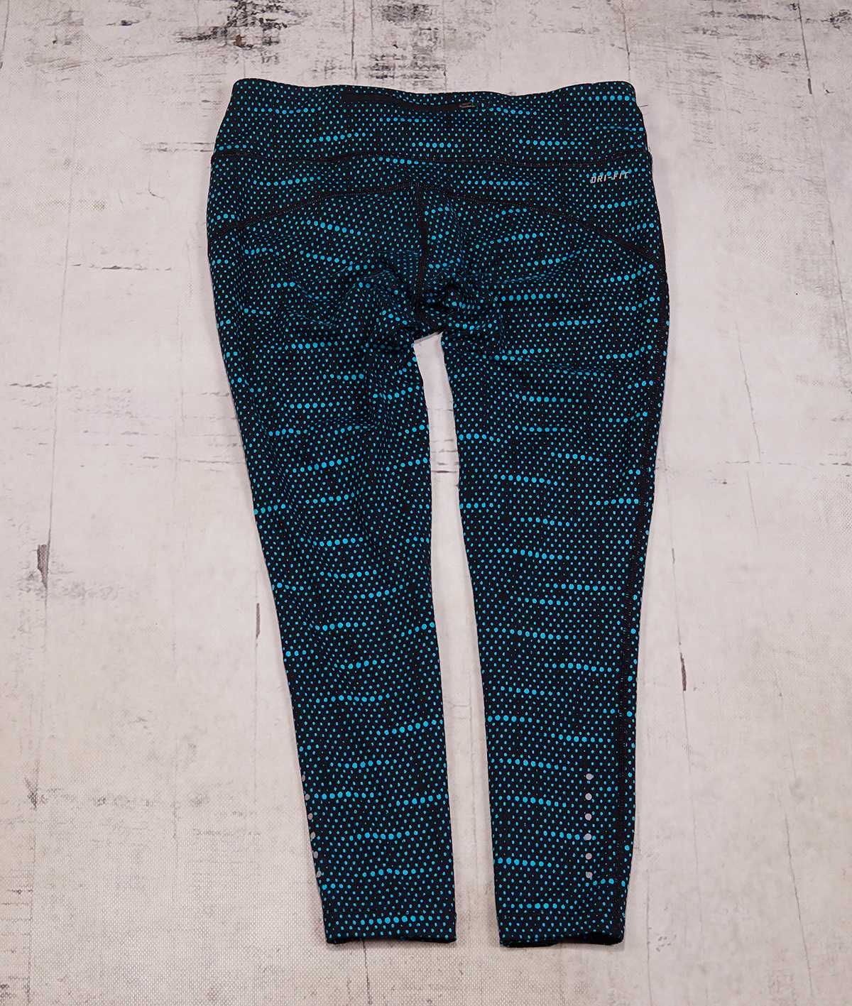 NIKE DRI-FIT _ Legginsy Termo 3/4 _ M _ Women _ 86% Poliester