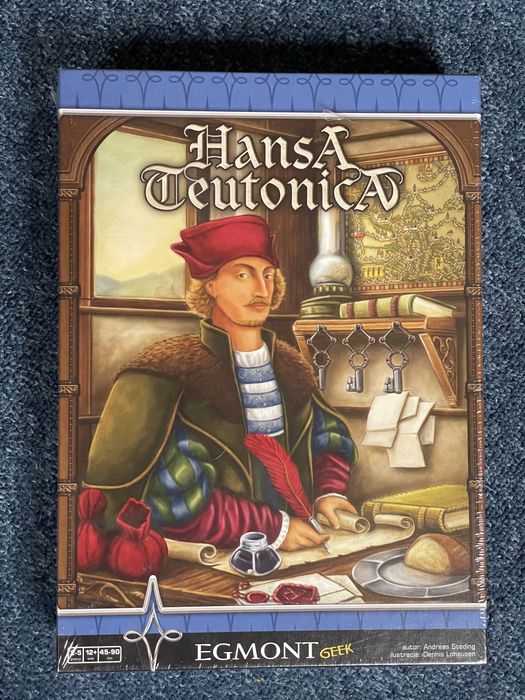 Hansa Teutonica, gra planszowa, NOWA, w folii