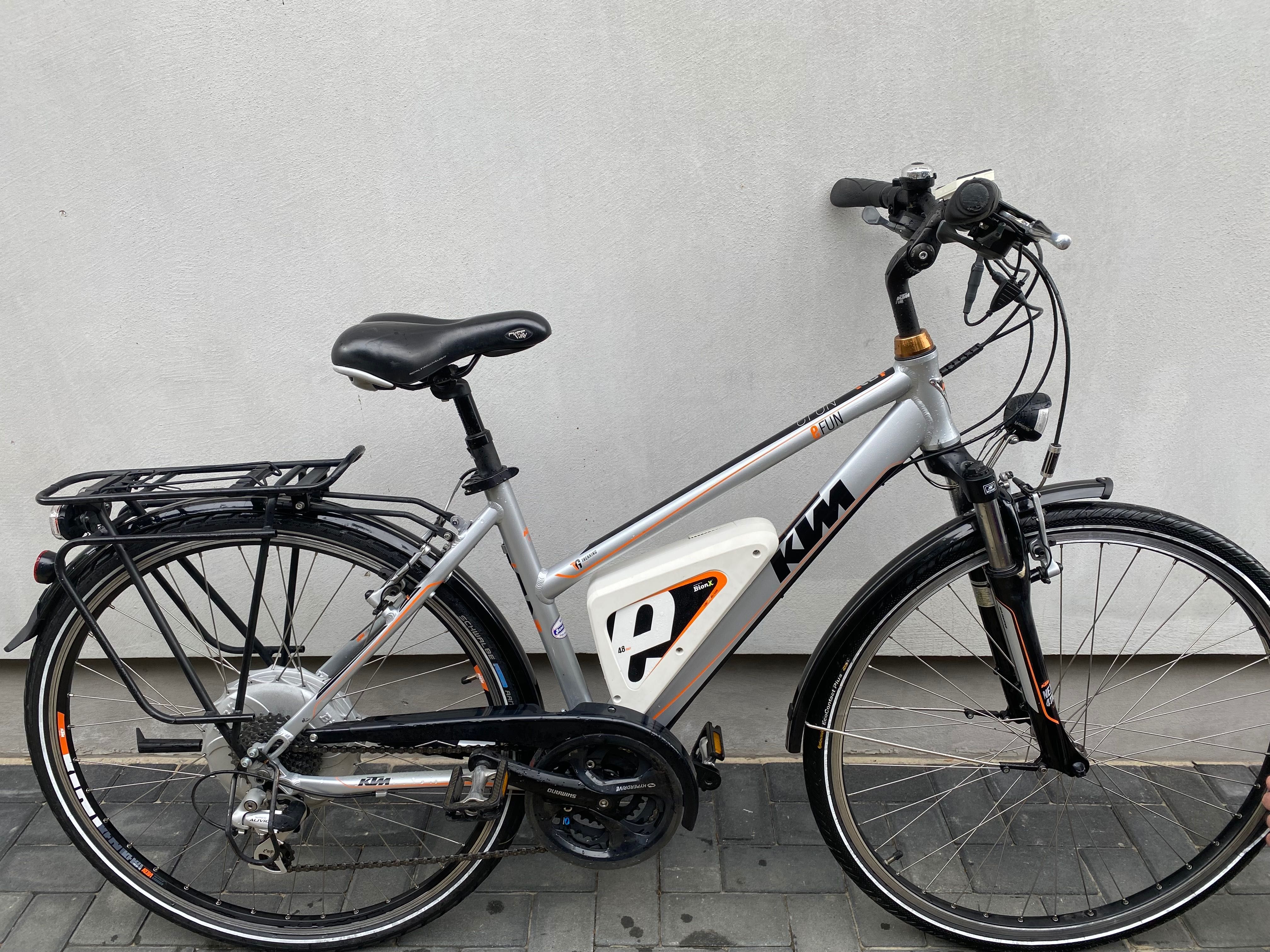 Rower elektryczny KTM