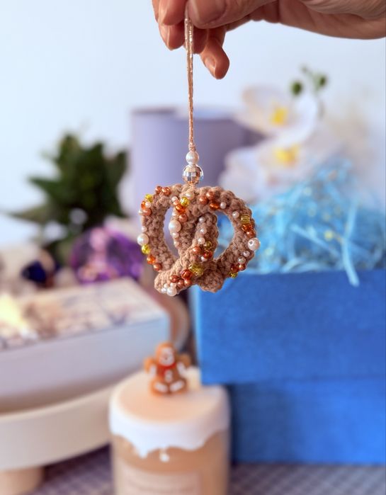 Ekskluzywny prezent na Boże Narodzenie i Nowy Rok — ozdoby handmade