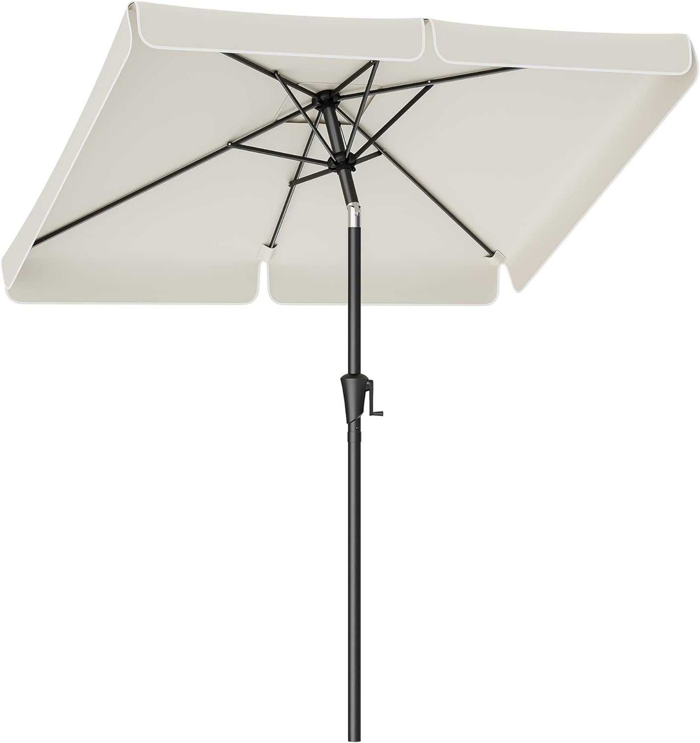 Parasol przeciwsłoneczny, prostokątny, 300 x 200 cm beżowy gpu058m01