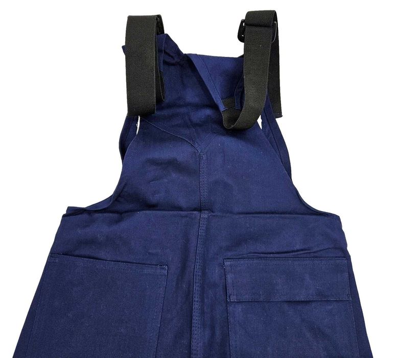 Bawełniane spodnie robocze ogrodniczki z wojska r. 76 (XXS)