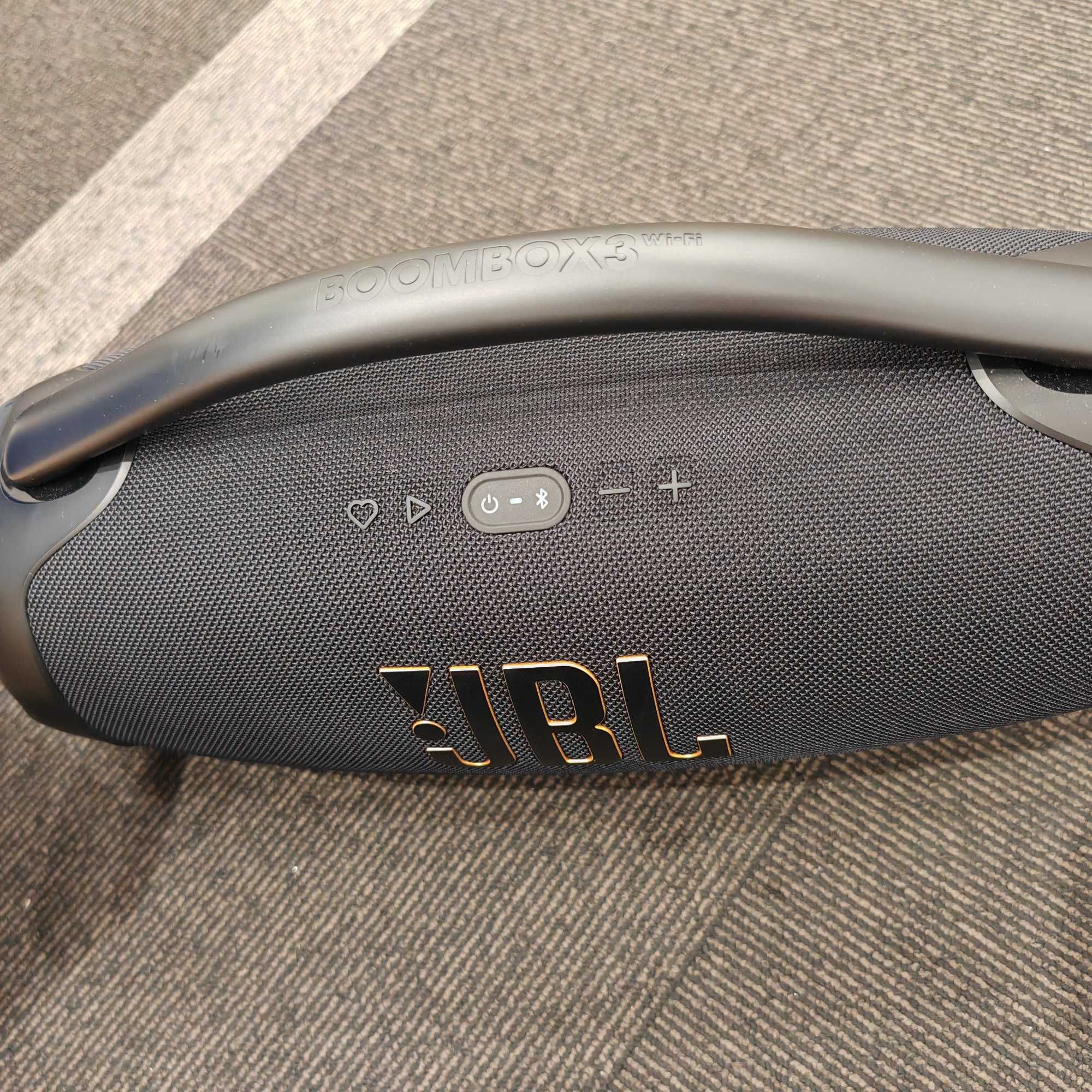 Бездротова колонка JBL Boombox 3 Wi-Fi, чорна. Оригінал