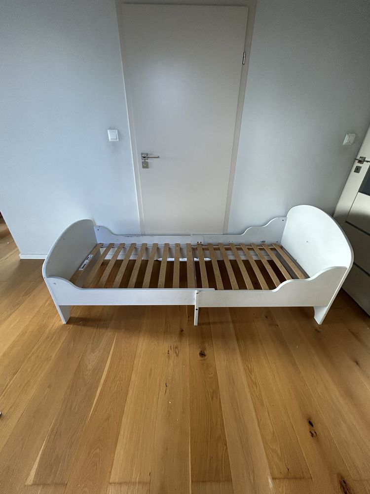 Ikea łóżko dzieciece rozuwane dwie długości