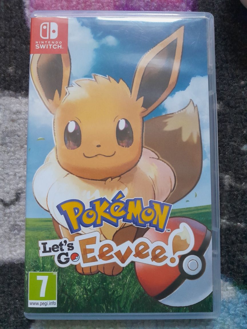 Pokemon Let's Go Eevee! + pokeball plus