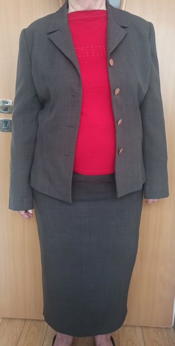 Elegancka garsonka szara 44