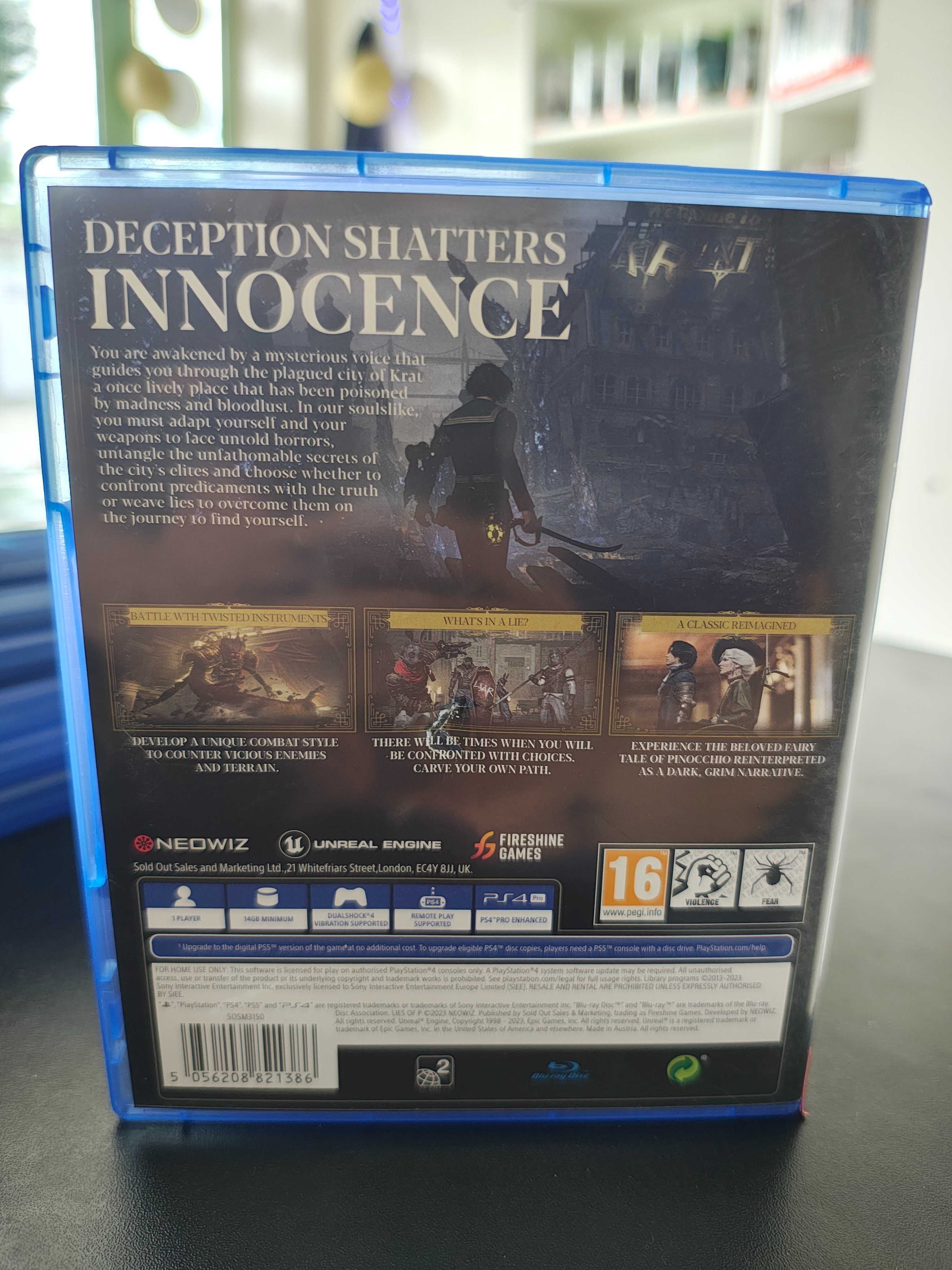 Lies of P PS4 Wysyłka Wymiana Sklep Mokotów