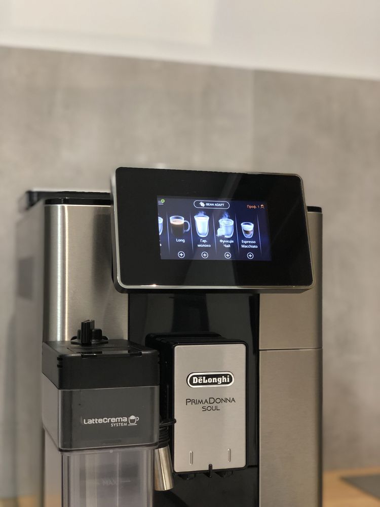 Кавоварка Delonghi PrimaDonna Soul Ecam610.75.MB WI-FI