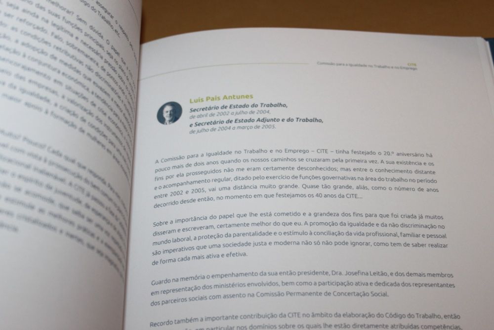 Edição Comemorativa dos 40 Anos da CITE