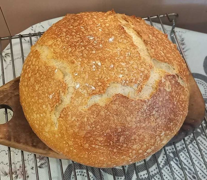 Хлеб бездрожжевой ремесленный на закваске Квас Телеграм  remhlebpavlog