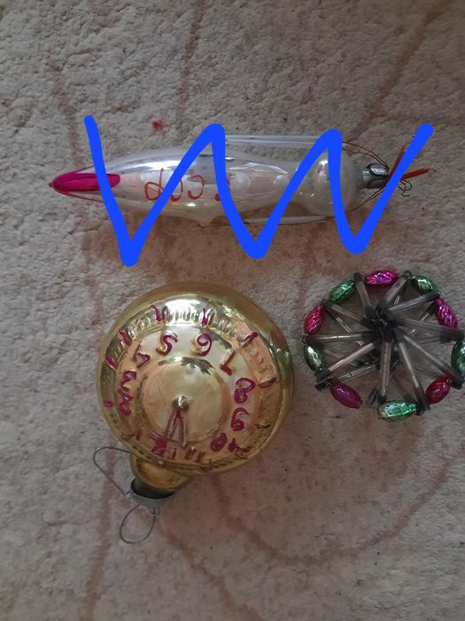 Ёлочные игрушки ссср