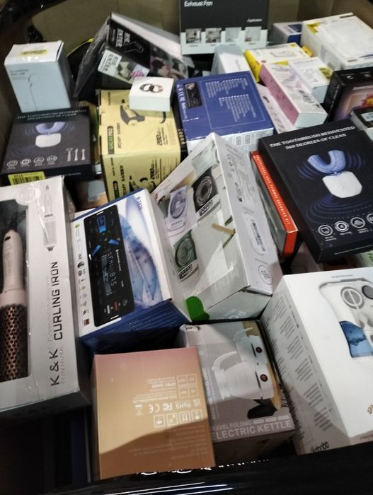 Amazon palety elektronika zwroty konsumenckie