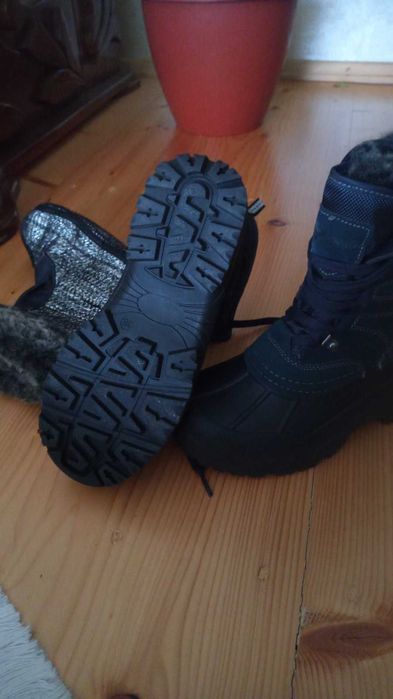 Чоботи теплі прорезинові