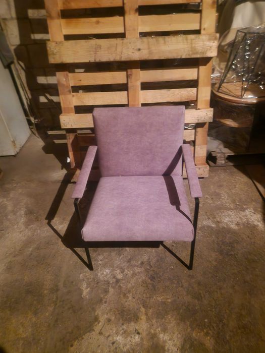 OKAZJA fotel nowoczesny robiony na wzór czasów PRL