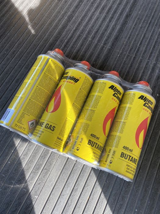Kartusz gazowy wkład nabój butane gas 400 ml x 1