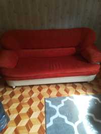 Bardzo wygodna sofa z funkcją spania + gratis