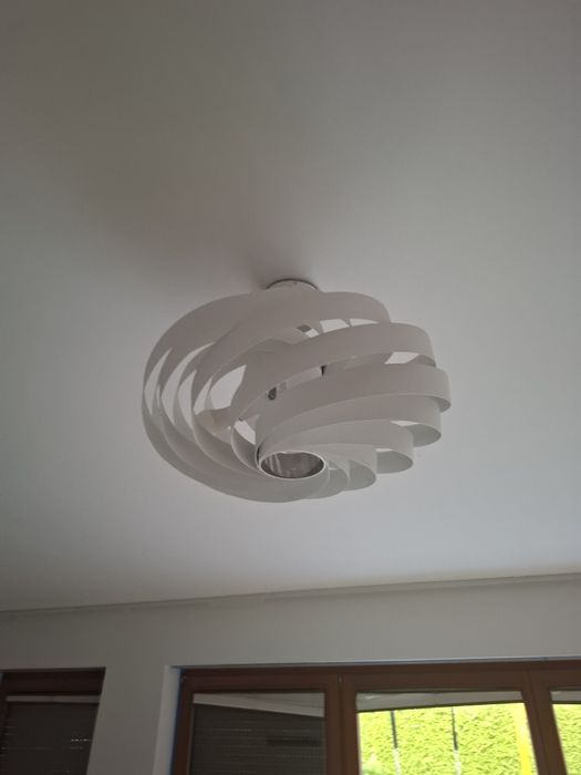 Zestaw lamp, 2 kinkiety białe