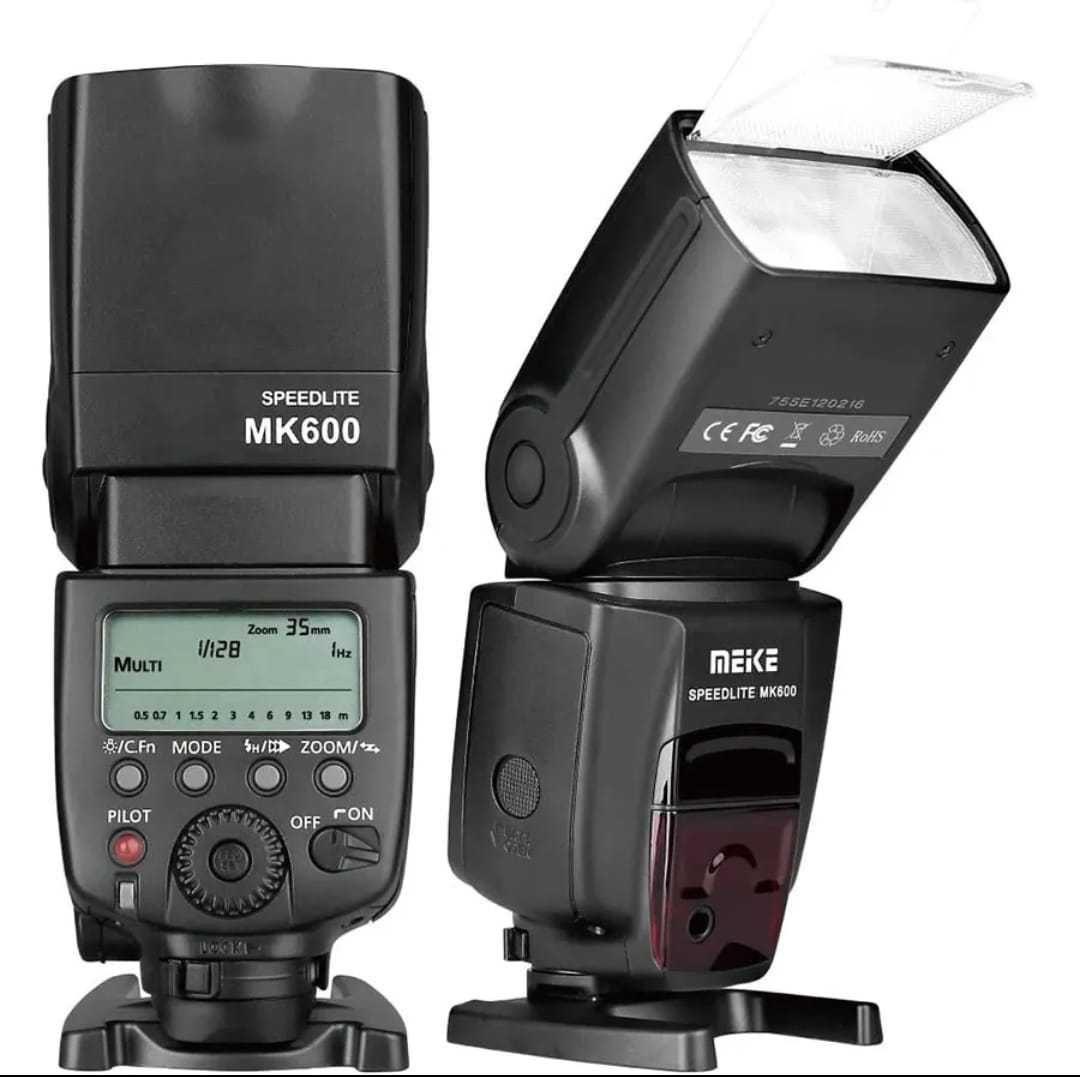 Flashes Meike Mk600 TTL SS para Canon - Novos