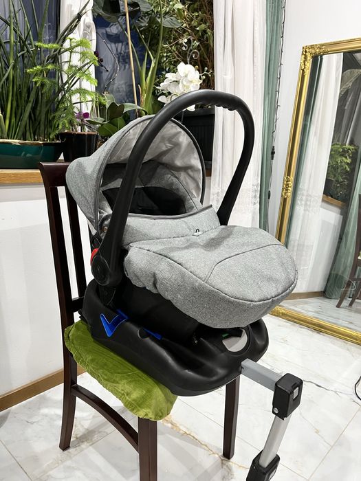 Fotelik + avionaut kite   baza  carlo isofix wózek parasolka