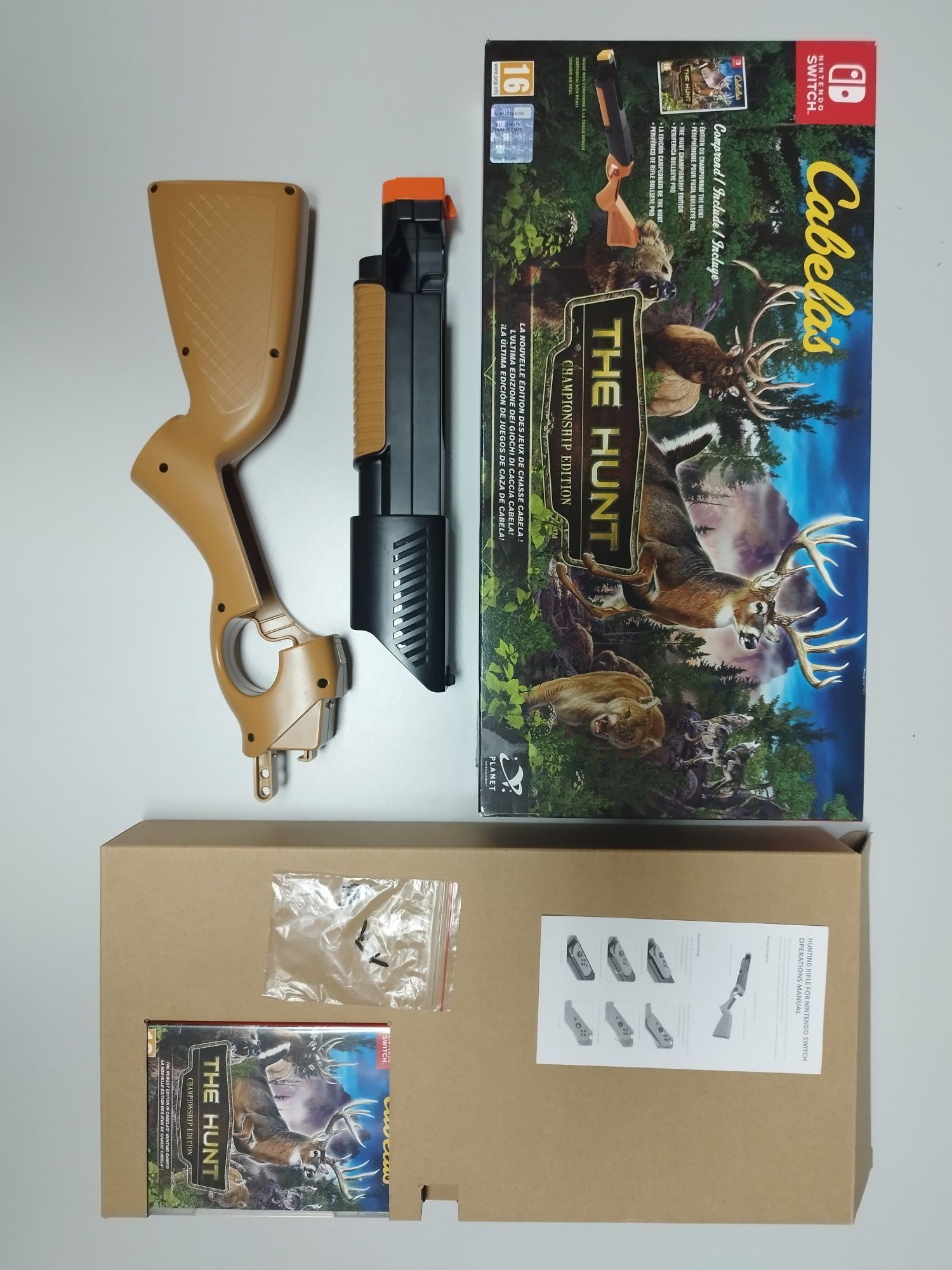 The Hunt Championship Edition w/ gun (Nintendo Switch)