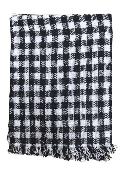 OVS miękki szalik damski zimowy w kratę rozm. uniwersalny